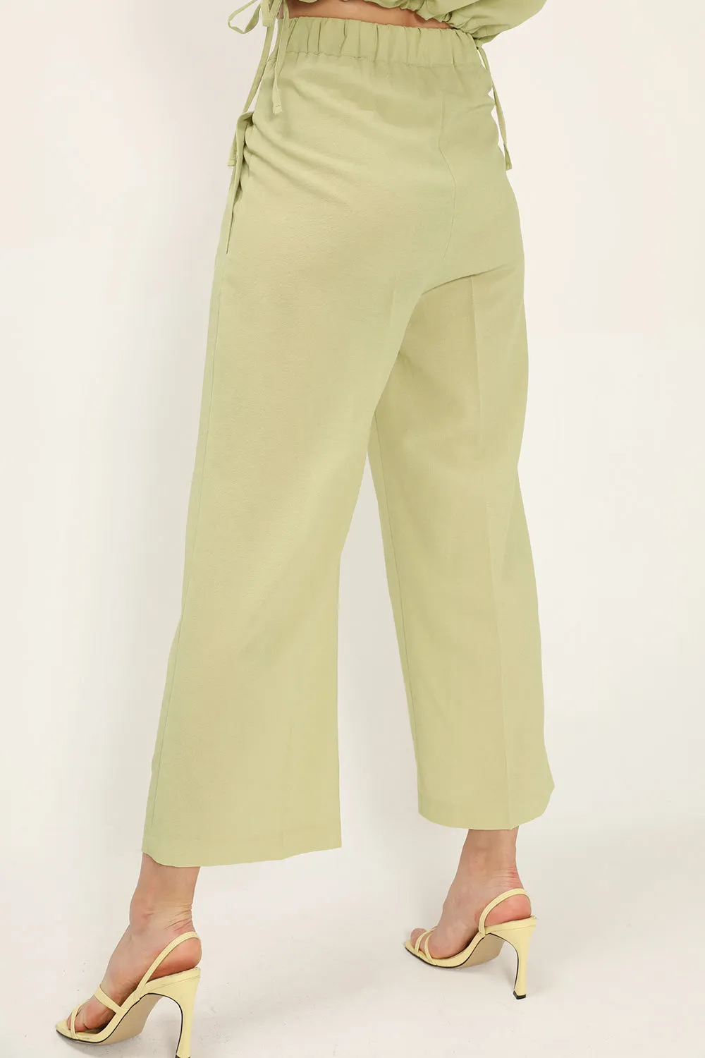 Alina Pintuck Wide Pants