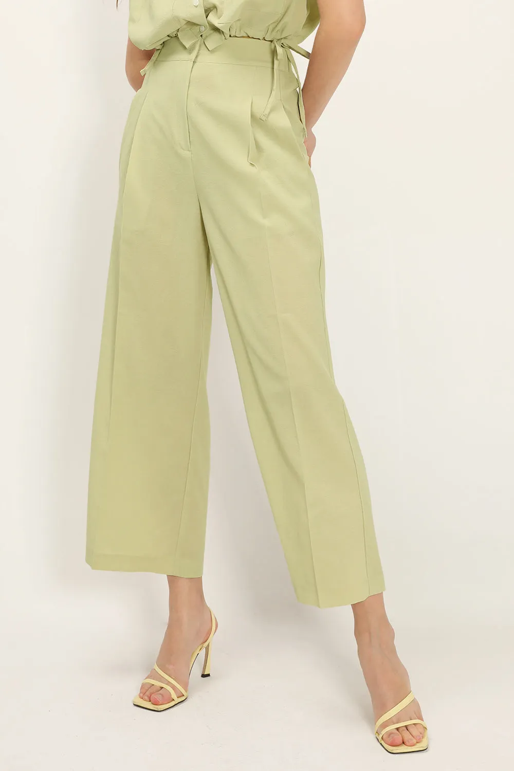 Alina Pintuck Wide Pants