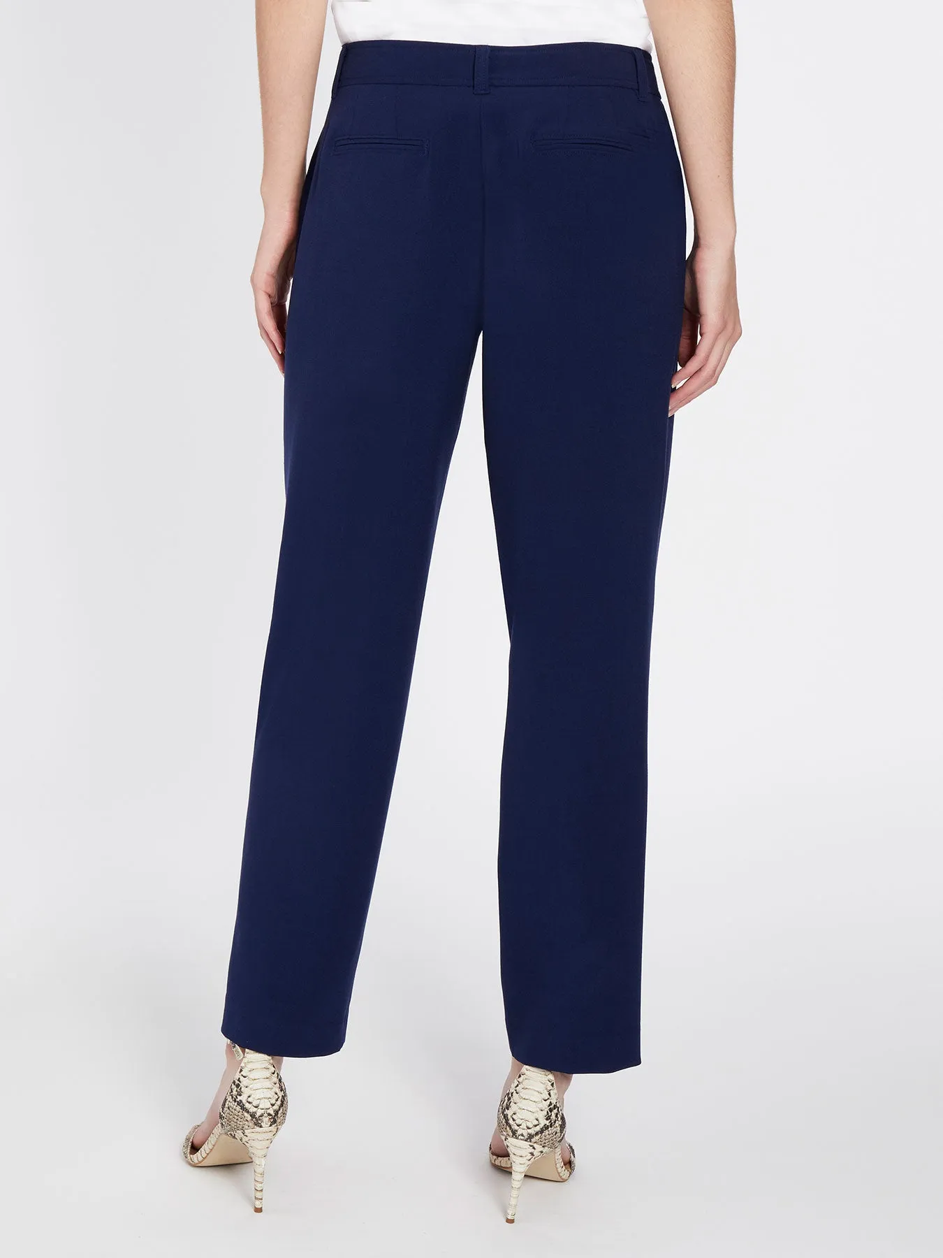 Bi-Stretch Straight Leg Pants