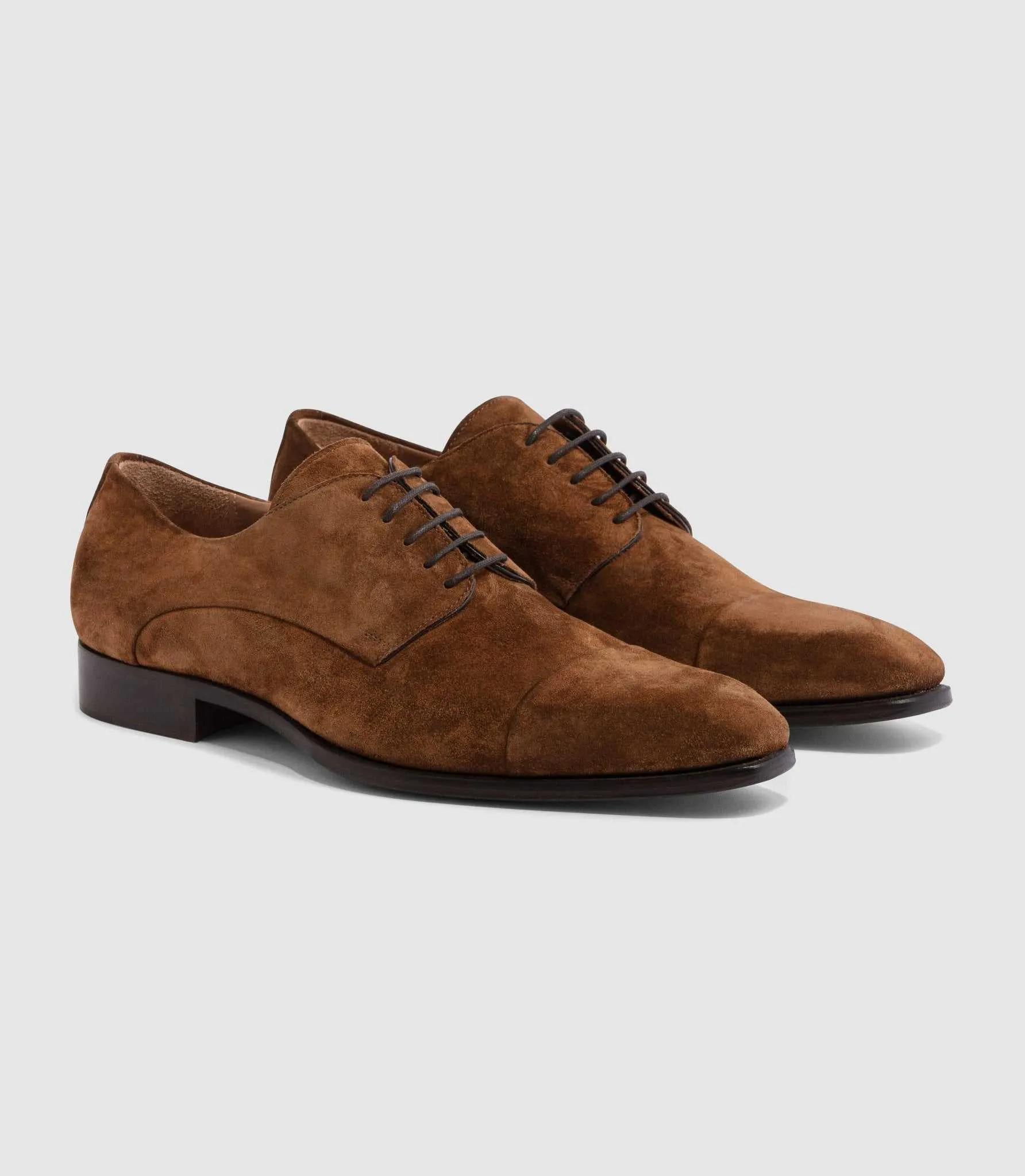 Chaussure coutures camel "Gilberto"