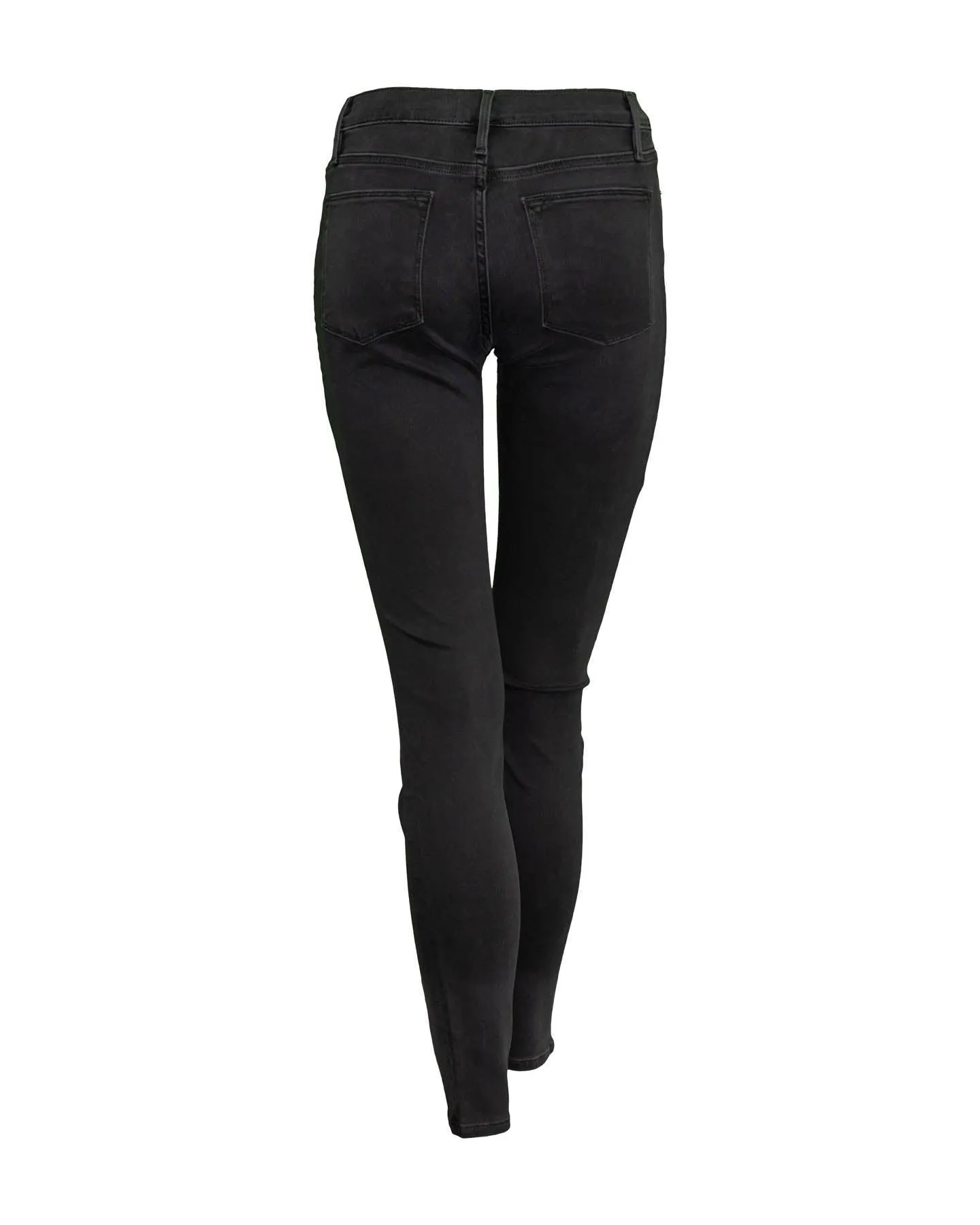 Le High Skinny Snap Fly Jeans