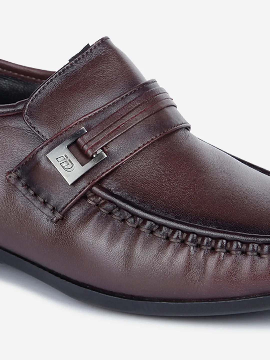 Men's Wine Moc Formal Slip On (ID1106)