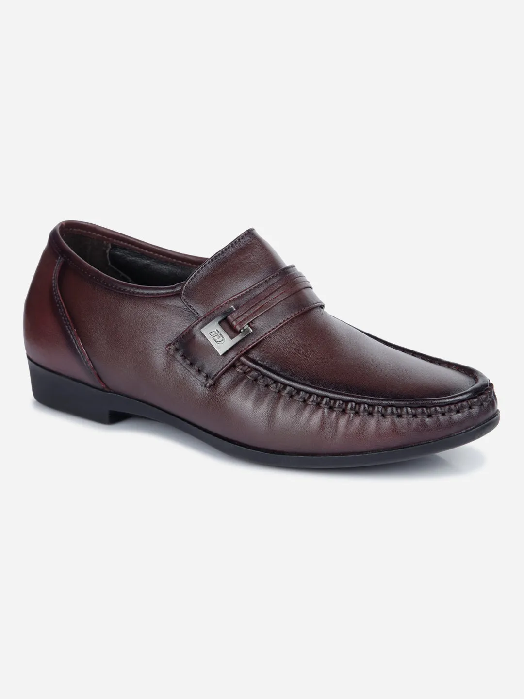 Men's Wine Moc Formal Slip On (ID1106)