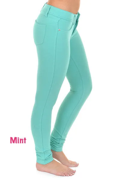 Step In To Spring Jeggings