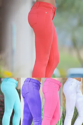 Step In To Spring Jeggings