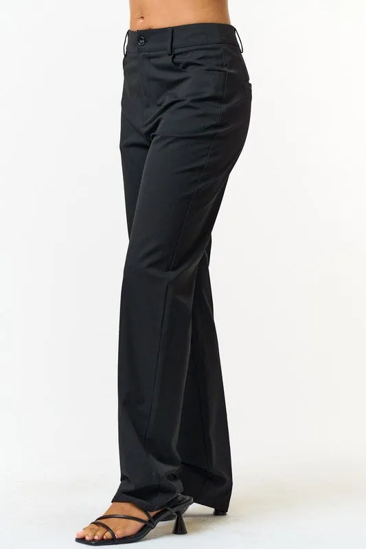 Straight Trouser Pants